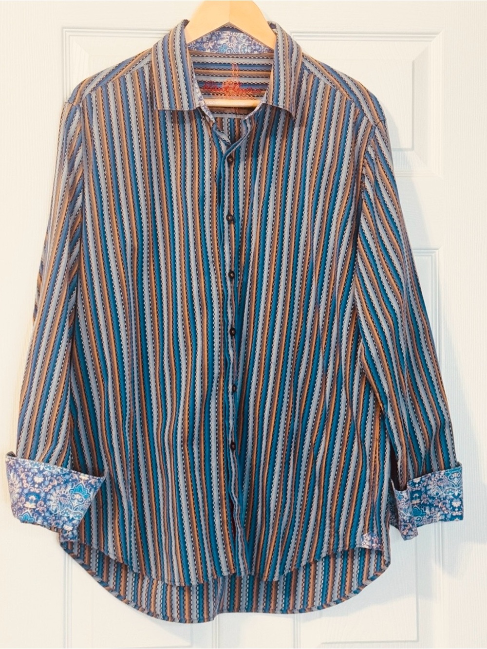 Robert Graham Button Down Shirt Size XL